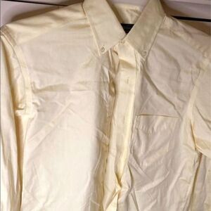 Club Room Men’s Yellow Button Down Shirt